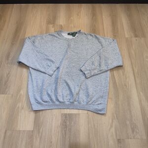 Hunt Club Light Gray Crewneck Sweater